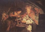 Matthias Stomer Pilate Washing His Hands (mk05) Sweden oil painting artist